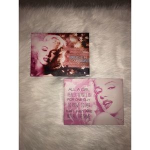 Marilyn Monroe wall decor💕